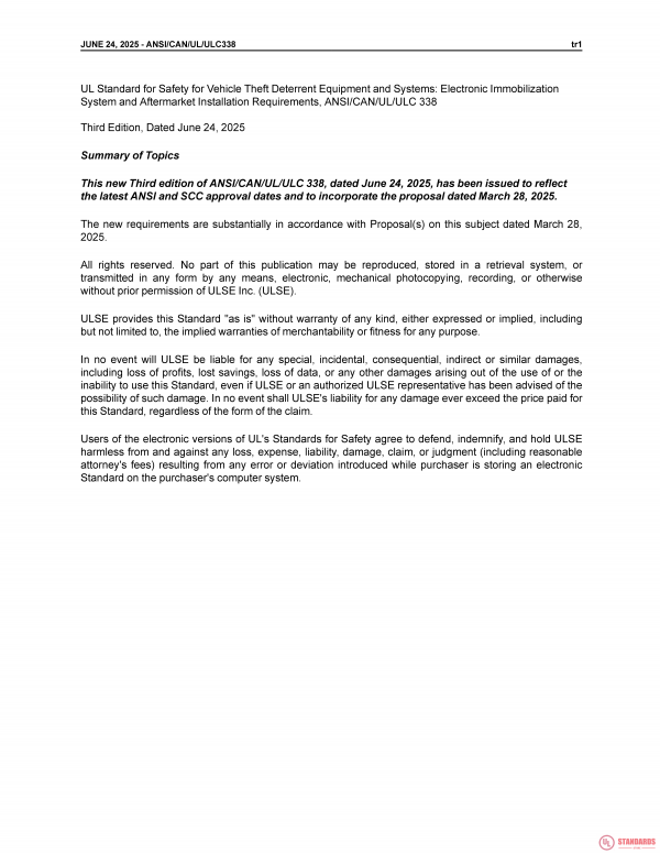 UL 338 PDF